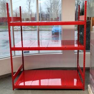 Mini-racking profond rouge Pedlex Rousseau promotion